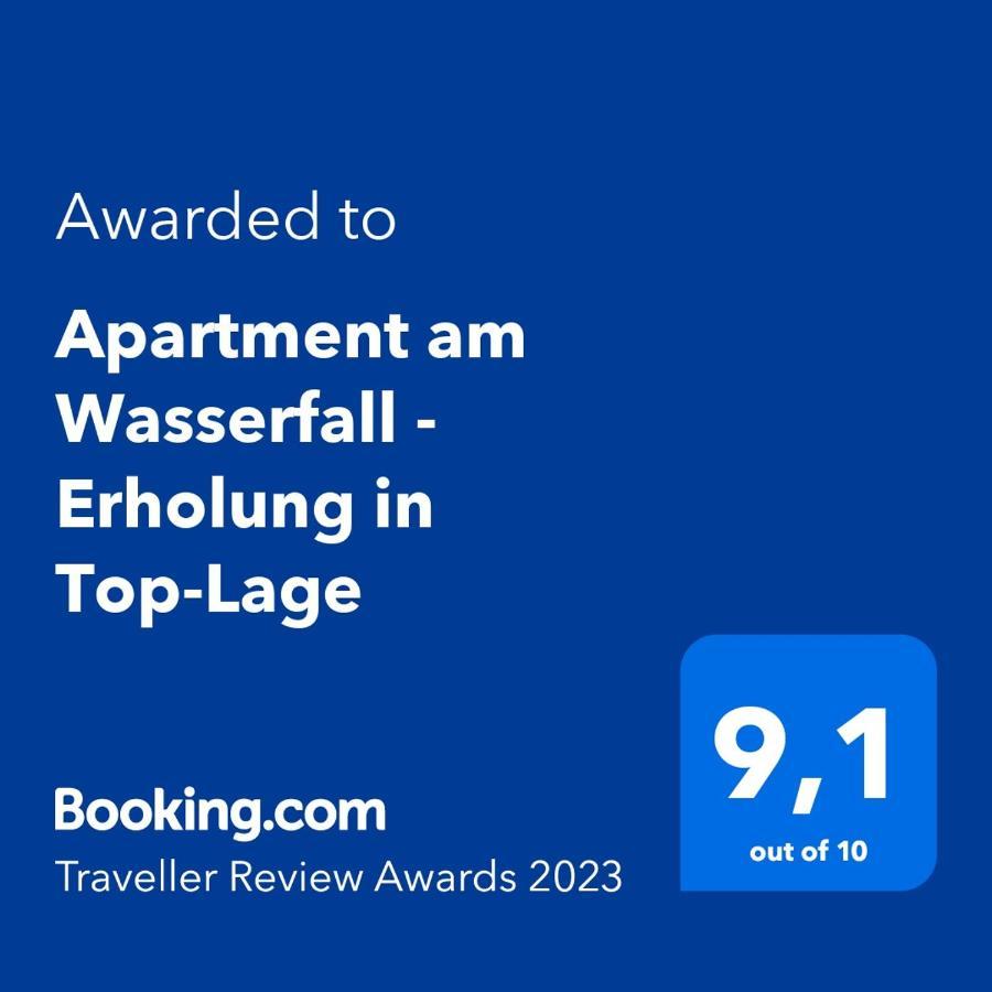 Apartment Am Wasserfall Mit Sauna & Top-Lage Feldberg  Exterior foto